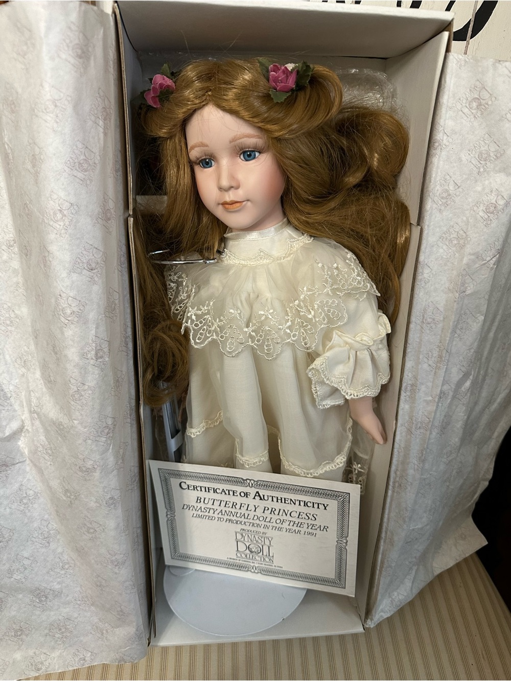 Limited Edition Dynasty Butterfly Princess Doll
